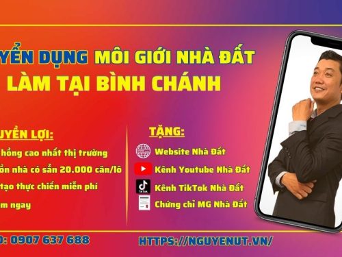 Tuyển Dụng 30 Môi Giới Bất Động Sản Tại Bình Chánh Hoa Hồng Cao