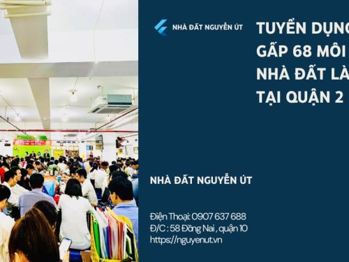 Nhà Đất Nguyễn Út Tuyển Dụng Môi Giới Bất Động Sản Tại Quận 3