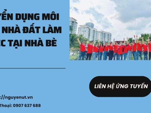 Nhà Đất Nguyễn Út Tuyển Dụng 52 Môi Giới Bất Động Sản