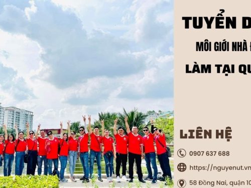 Nhà Đất Nguyễn Út Tuyển Dụng Môi 41 Giới Bất Động Sản