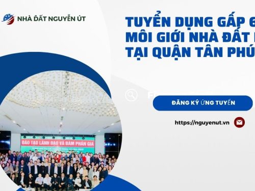 Nhà Đất Nguyễn Út Tuyển Dụng Môi Giới Bất Động Sản