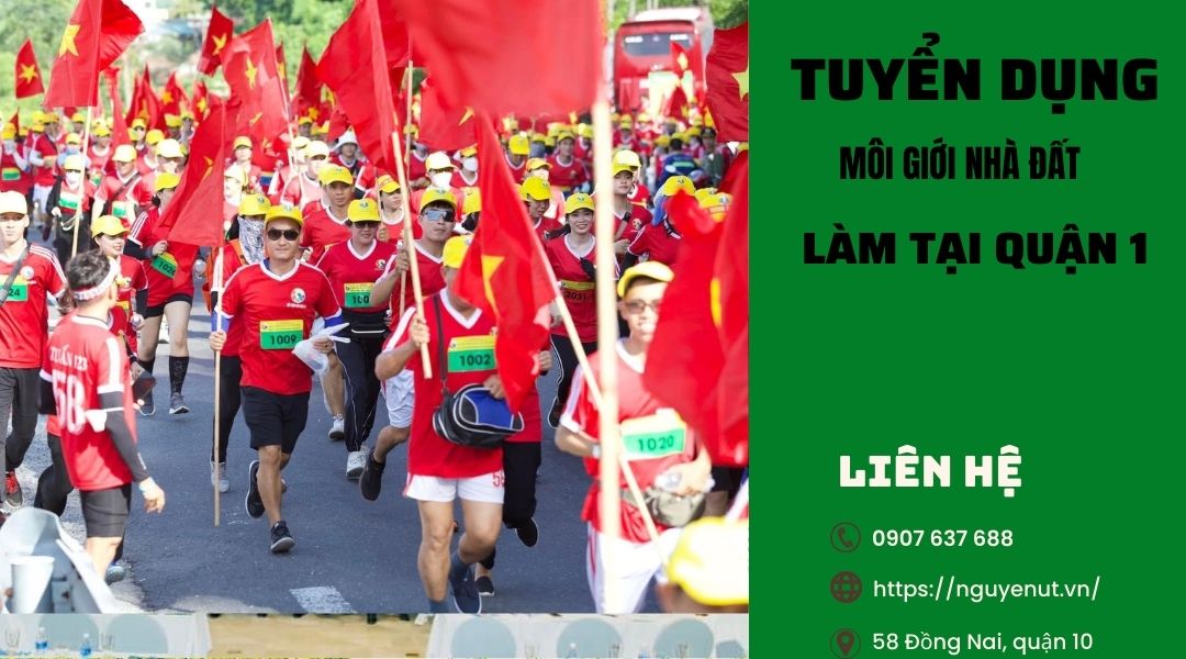 Tuyển Gấp 36 Môi Giới Nhà Đất Làm Việc Bán Thời Gian Tại Quận 1