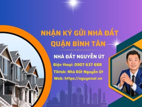 Dịch Vụ Ký Gửi Nhà Đất Tại Quận Bình Tân